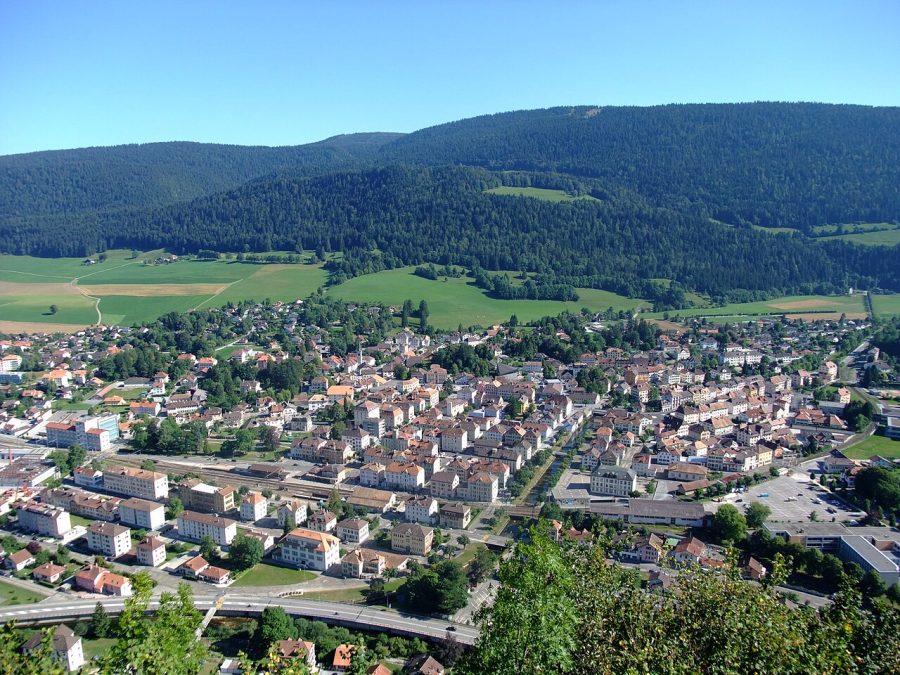 Fleurier et le fond du Val-de-Travers